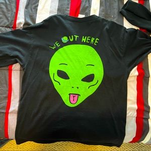 RIPNDIP WE OUT HERE Long sleeve T-Shirt Large